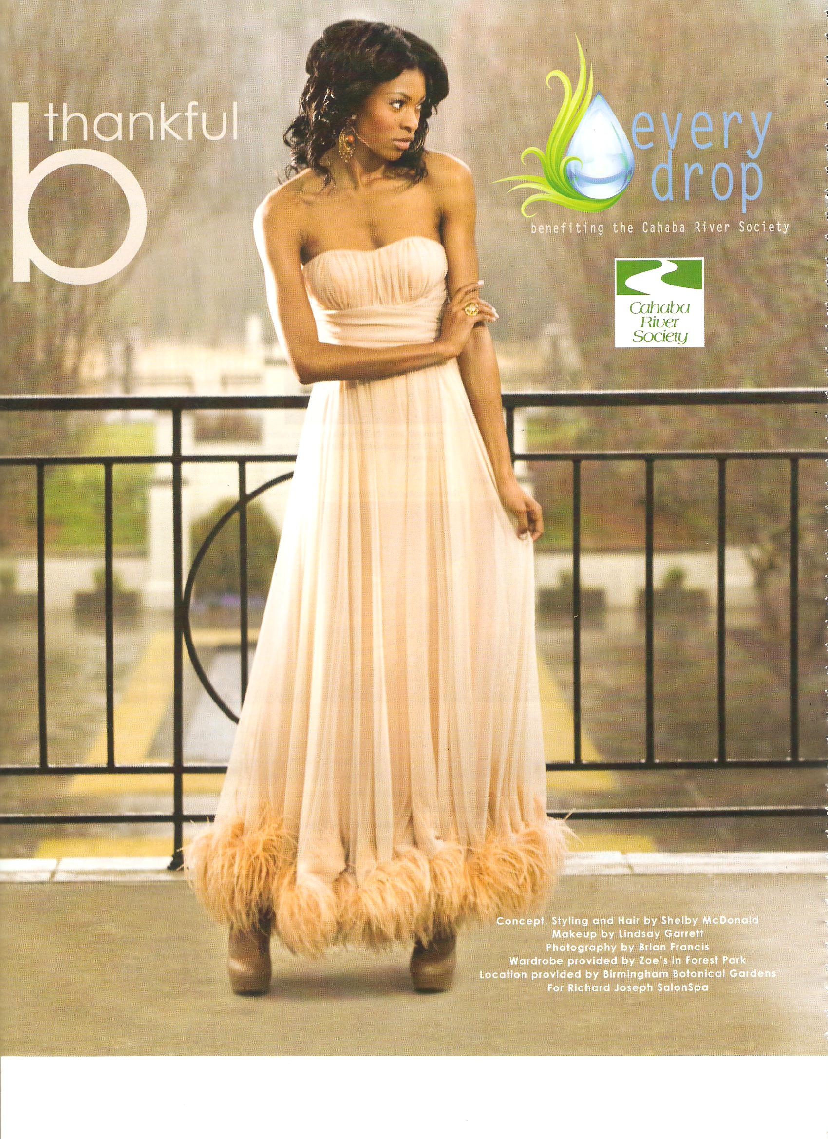 Cahaba River Society fashion spread