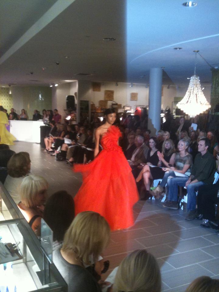 Christian Siriano Pink Runway Gus Mayer