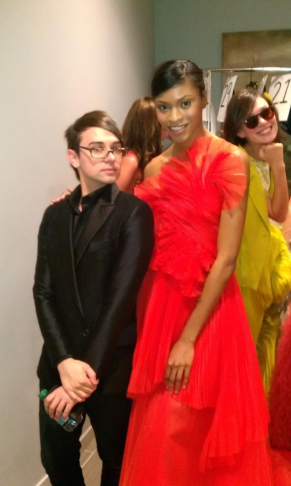 Christian Siriano Pink Runway, Gus Mayer