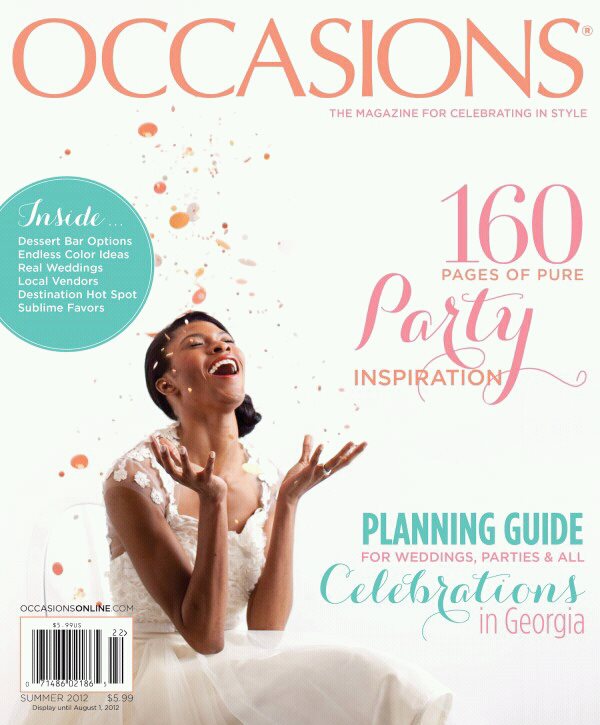 Occasions Magazine Summer Cover